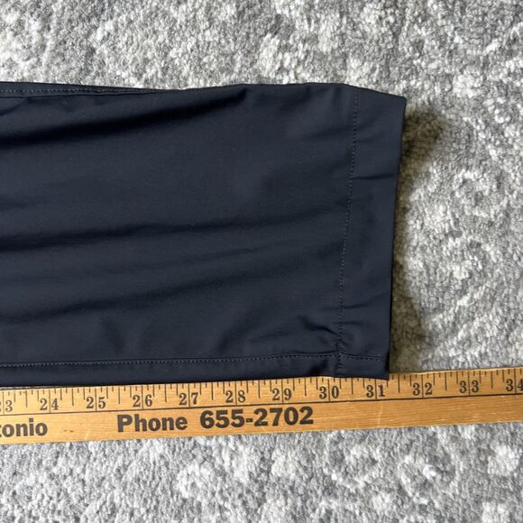 Zella Hybrid Tech Commuter Pants Mens 30 x 31 Black Stretch TaperGolf Travel - Picture 7 of 9